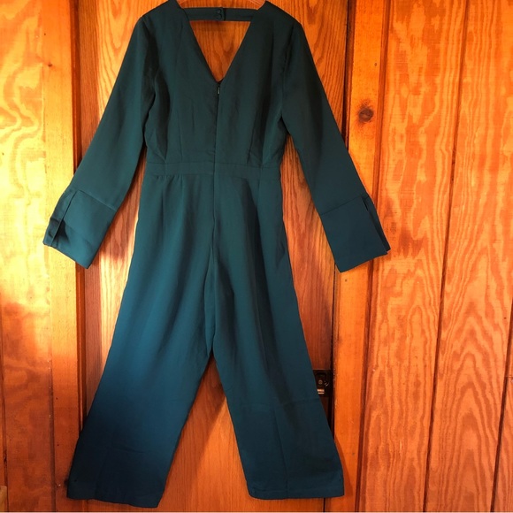 NWT J.O.A. Green Jumpsuit S - Picture 4 of 14